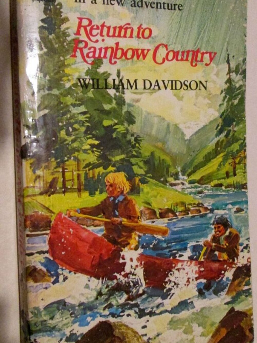 ca1975 "Return to Rainbow Country" BOOK William Davidson TV Billy & Pete